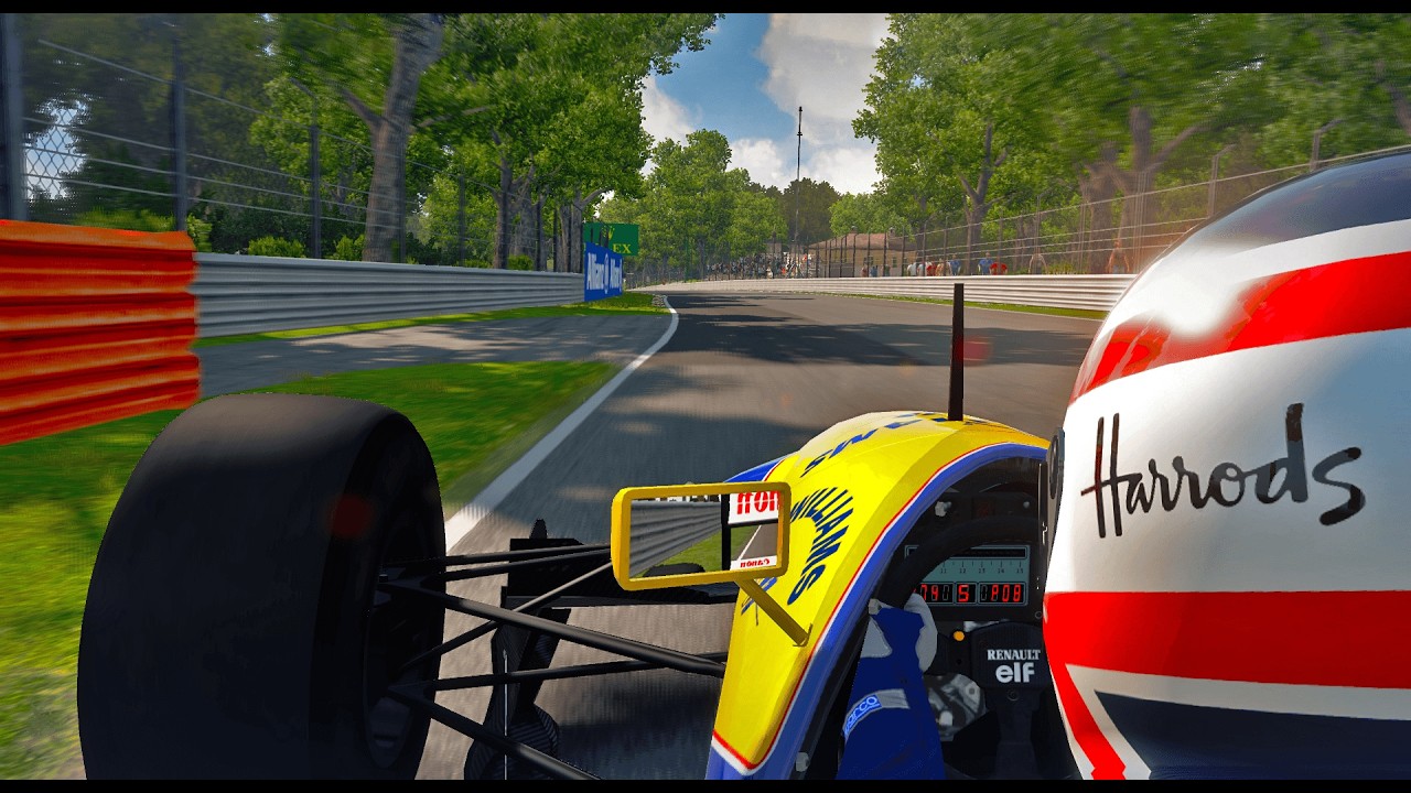 Nigel Mansell - Williams FW14B | Monza | Legend AI | F1 2013 Gameplay