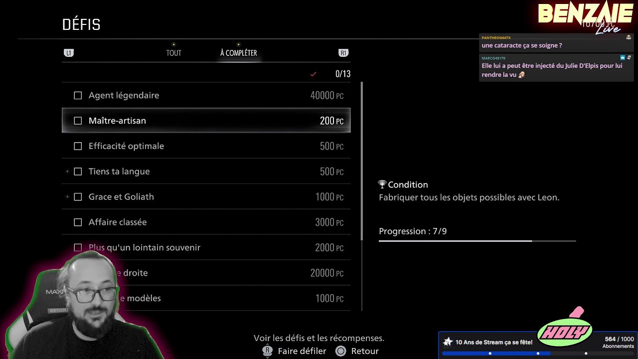 On finit RE9 Requiem ? #PS5 #Classique #SkinDLC #FR #holy #drops