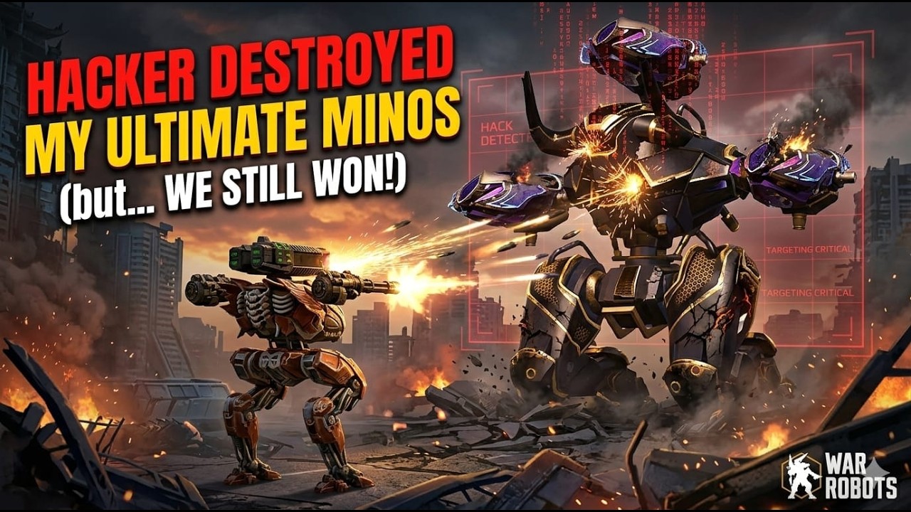 Hacker Destroyed My Ultimate Minos… But We Still WON | War Robots