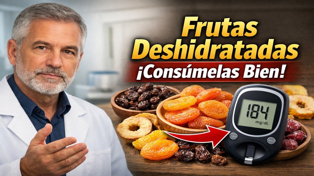 ¡Lo que los médicos no le cuentan! Esta es la forma CORRECTA de comer frutas deshidratadas para baj