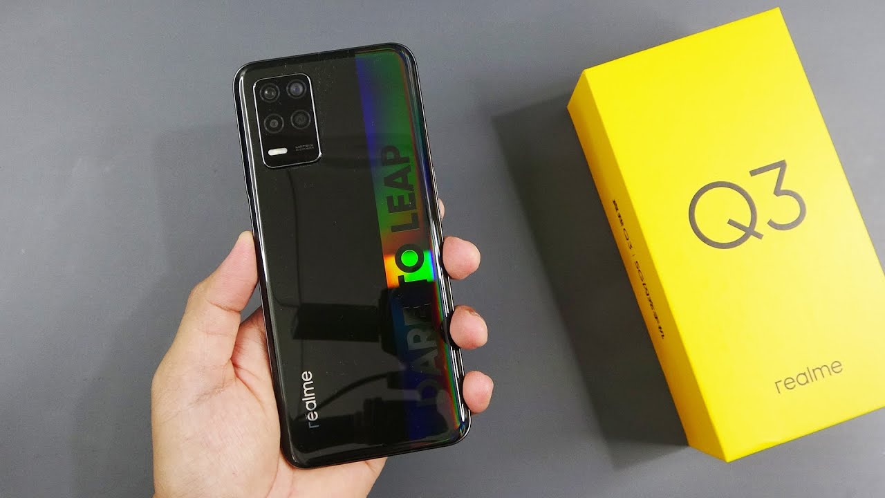 Realme Q3 5G unboxing, Snapdragon 750G, camera, antutu, gaming