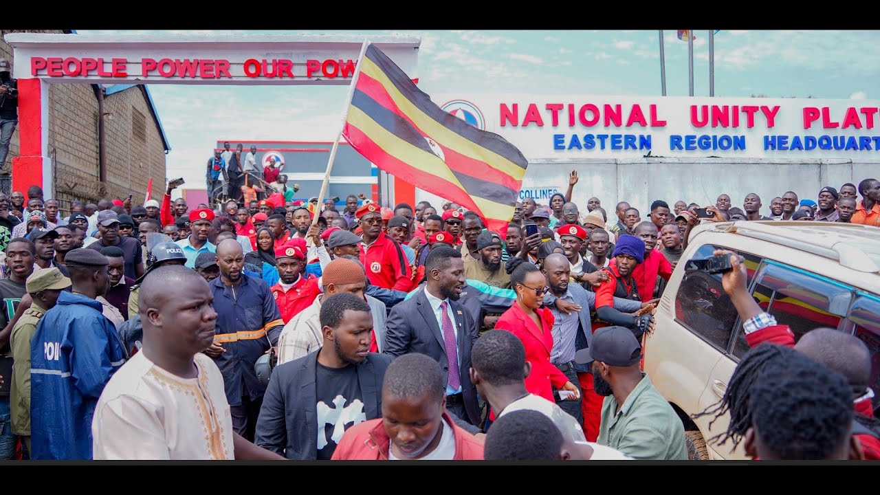 BOBIWINE LAUNCHES BUSOGA  NUP  OFFICES #nup #new  #news  #viral #viralvideo #bobiwine #