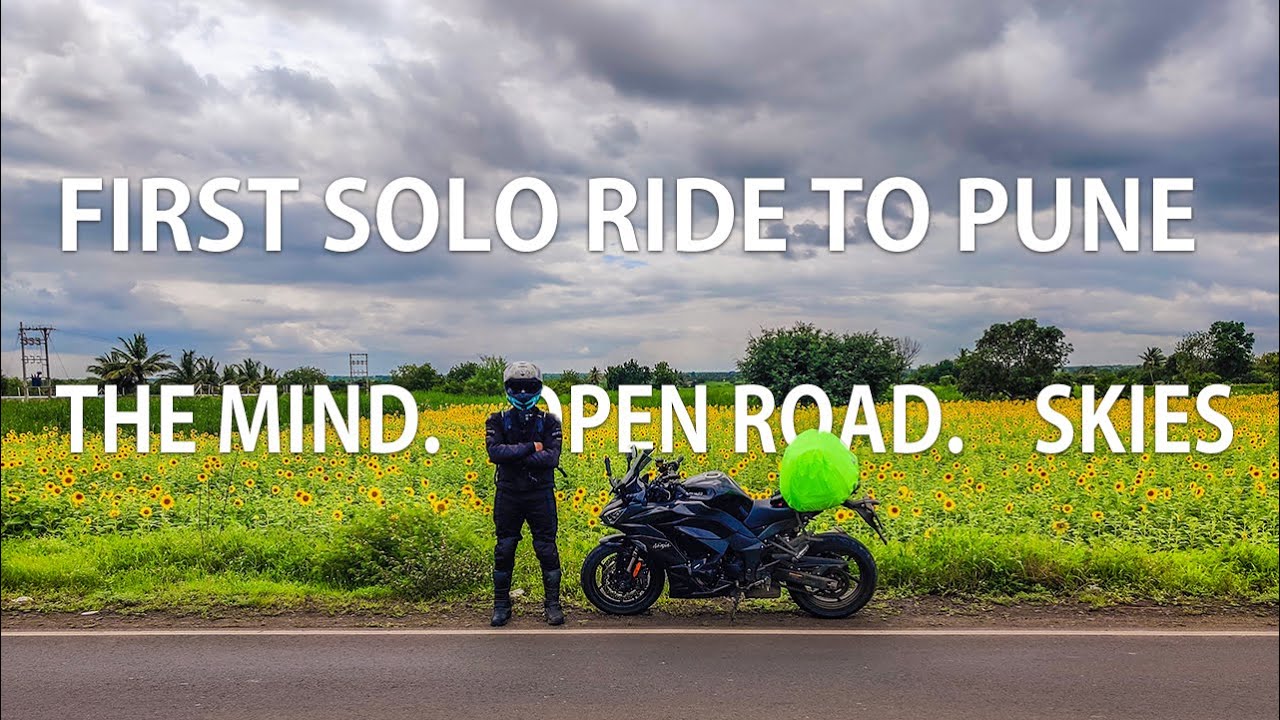(4K) Bengaluru to Pune | First Solo Long Ride on the Ninja 1100SX #ninja1100sx #soloride