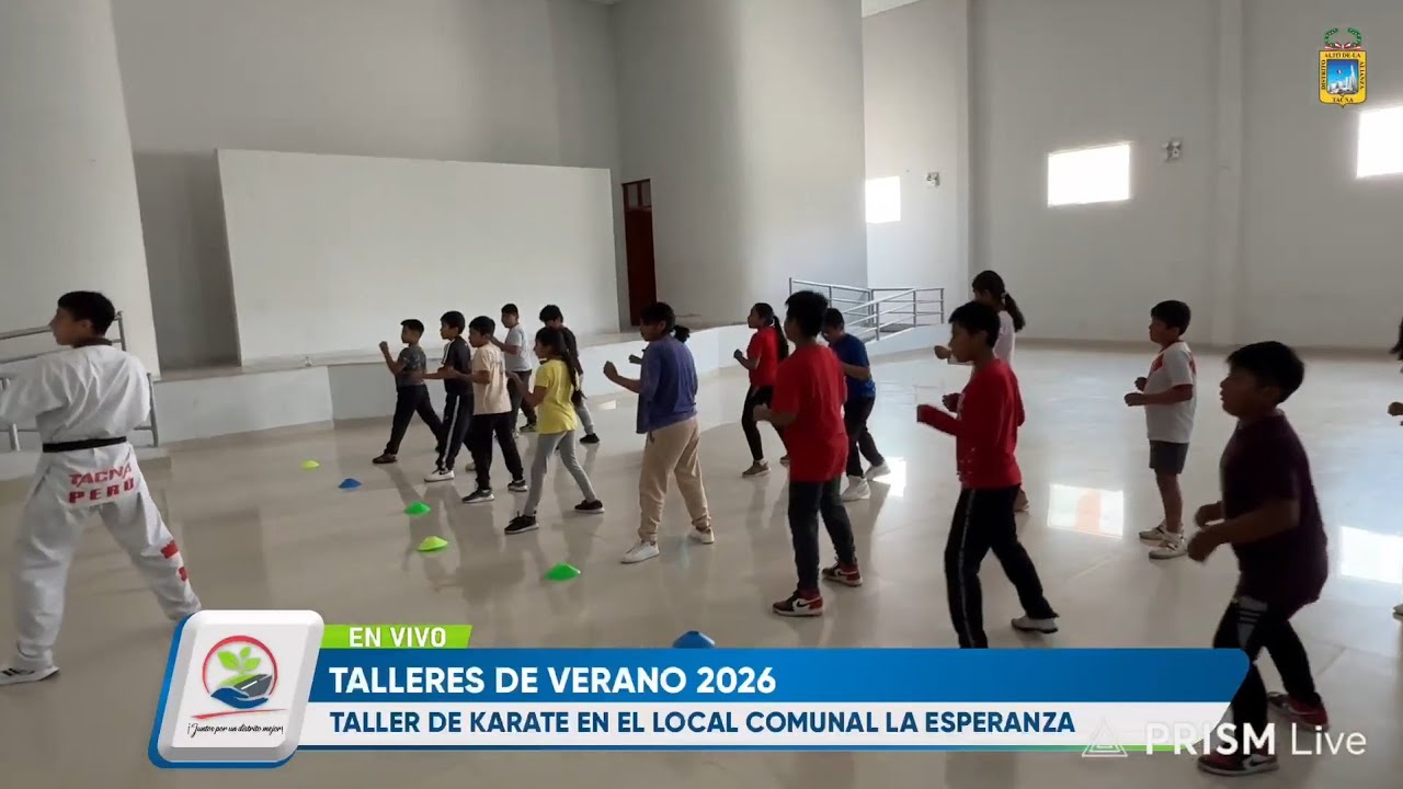 🦹¡𝗔𝗿𝗿𝗮𝗻𝗰𝗮𝗿𝗼𝗻 𝗹𝗼𝘀 𝗧𝗮𝗹𝗹𝗲𝗿𝗲𝘀 𝗱𝗲 𝗩𝗲𝗿𝗮𝗻𝗼 𝟮𝟬𝟮𝟲! Clases de Karate en el Local Comunal La Esperanza.🦹‍♂️