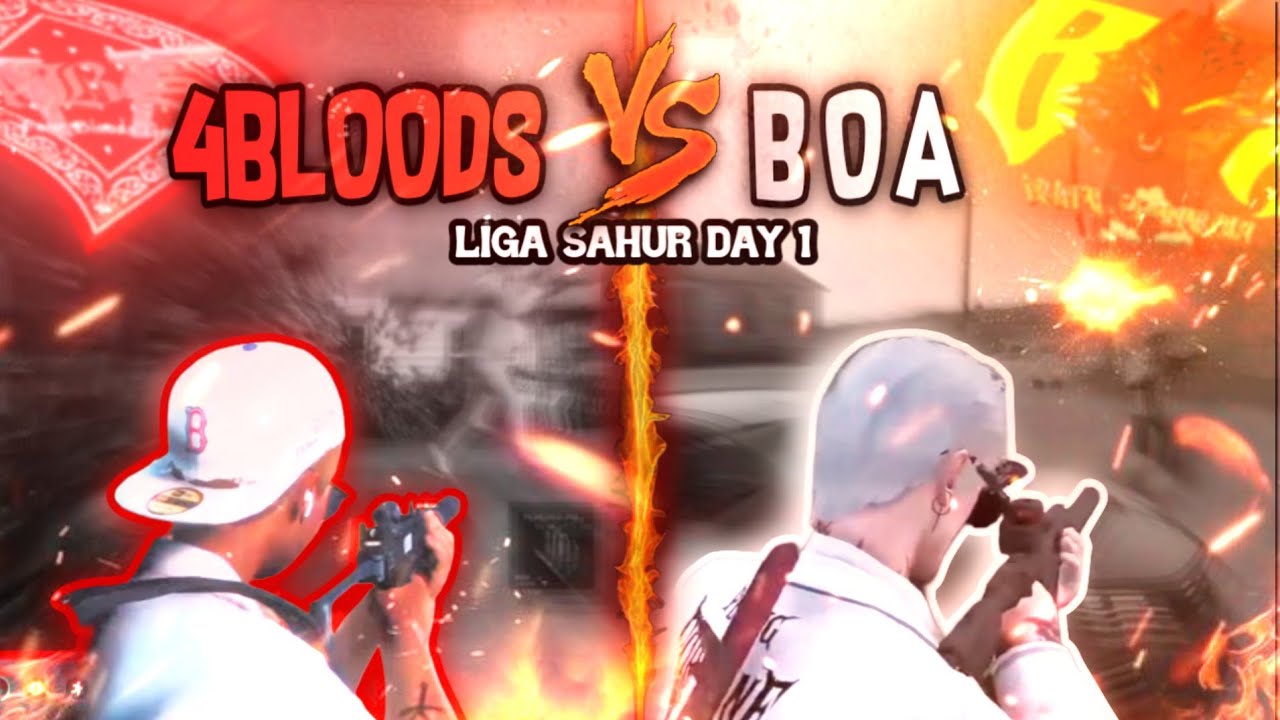LETS GO SAHUR DAY 1🔥 4BLOODS VS BOA, PECAH DI MEGAMALL TOL... #ime #imerp #imeroleplay 