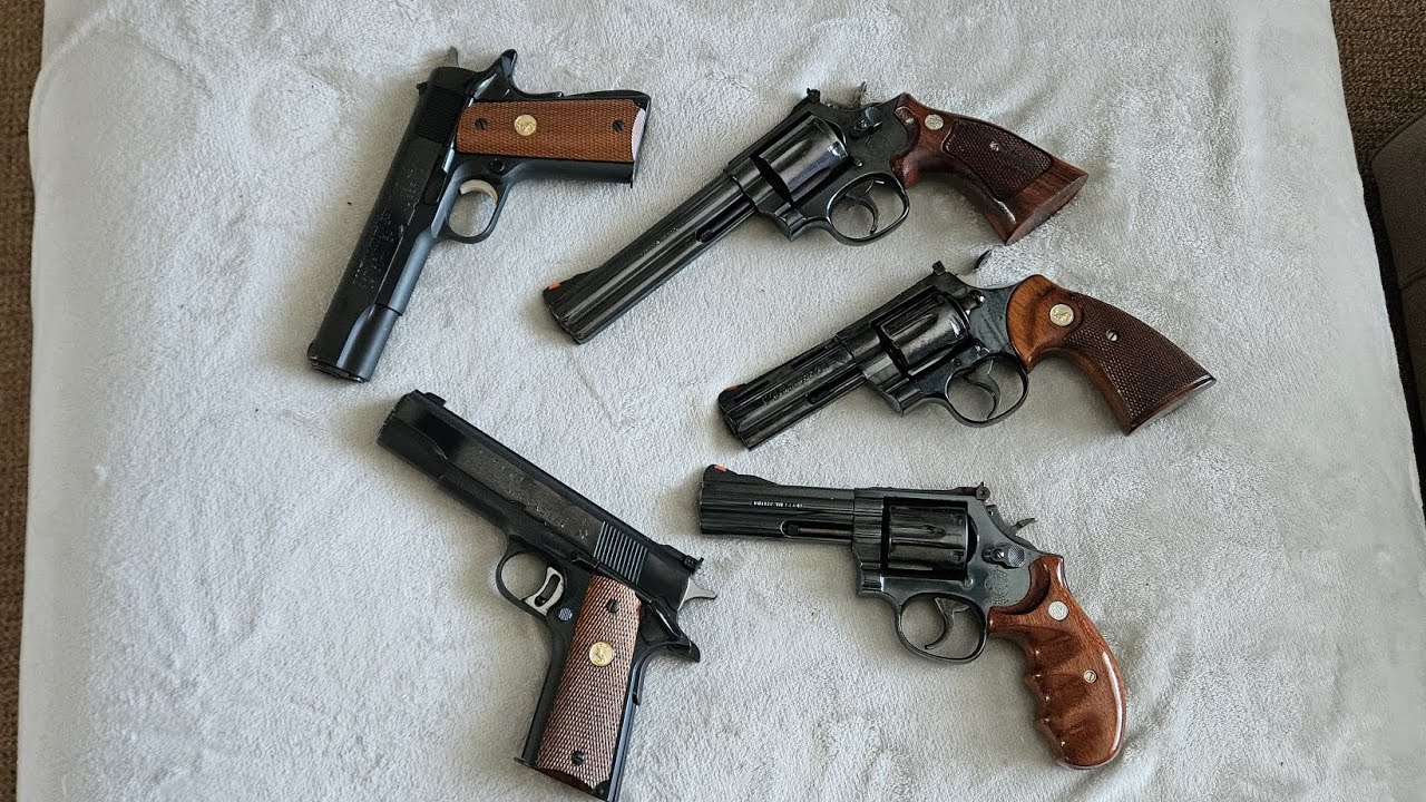 Blued Pistol and Revolver maintenance.  Colt and Smith & Wesson