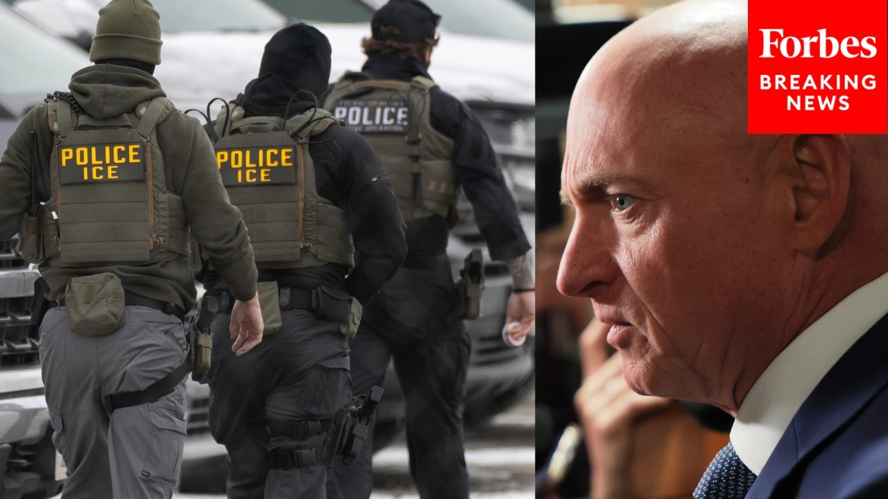 'They're Going Into People's Houses Without Warrants': Mark Kelly Calls For ICE To Be 'Overhauled'