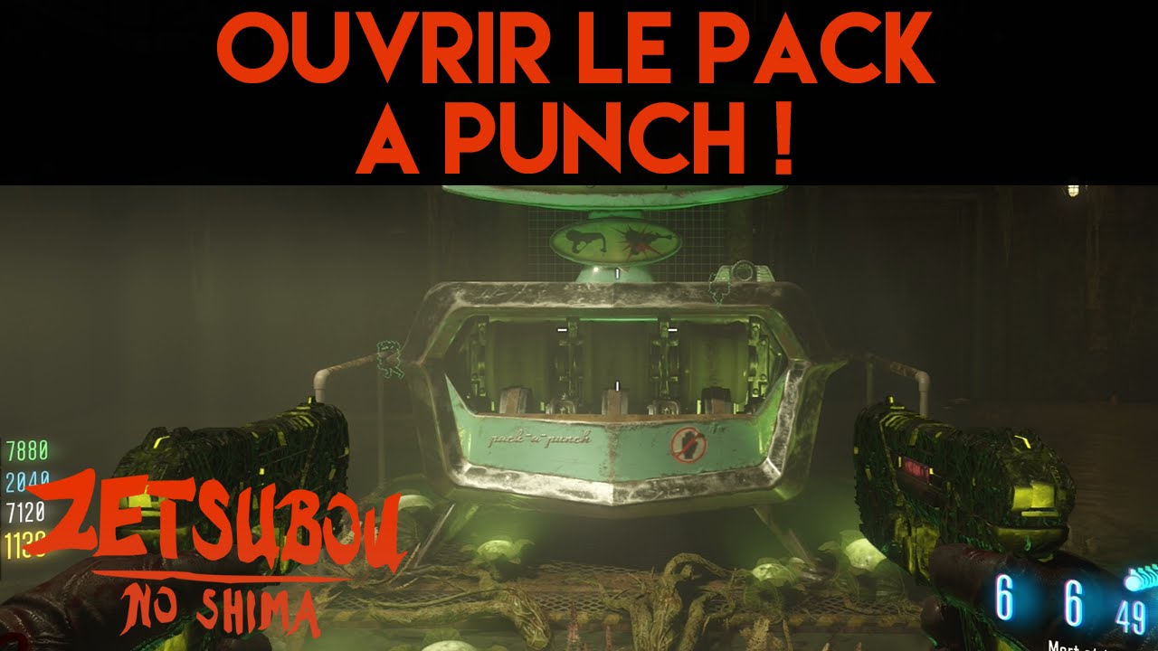[BO3 ZNS] OUVRIR LE PACK A PUNCH - Zetsubou No Shima