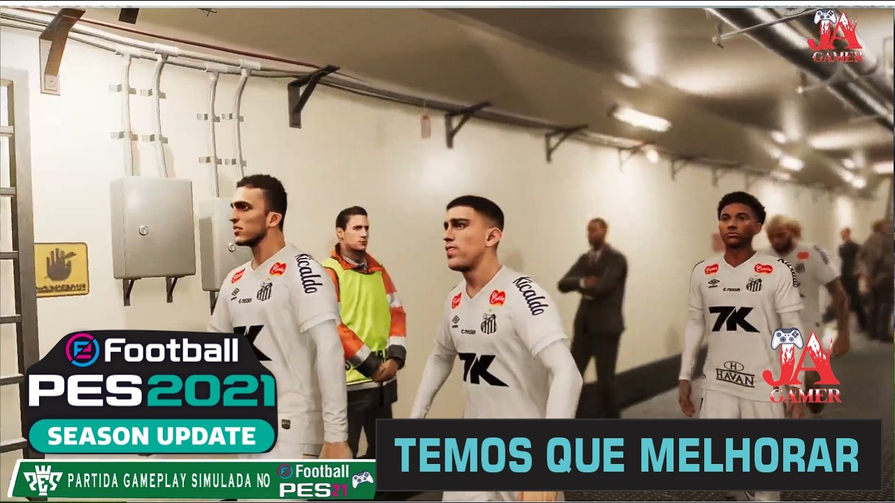 NOSSA GAMEPLAY COM O VASCO FOI ELETRIZANTE NO eFootball PES21
