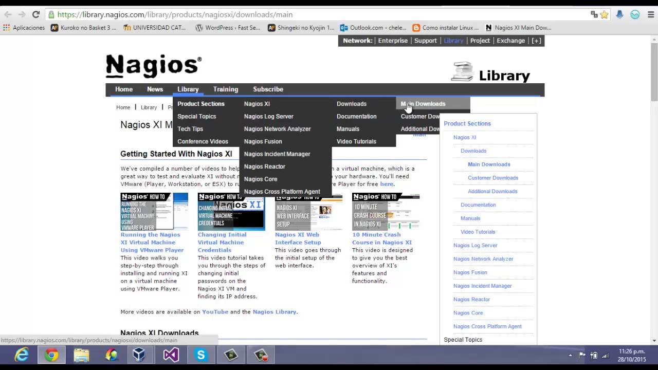 Monitoreo de Red con Nagios XI
