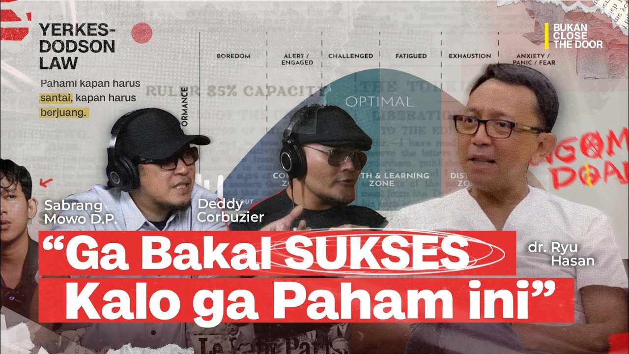 SAINS berkata, Kerja keras itu SALAH | Ryu Hasan dan Deddy