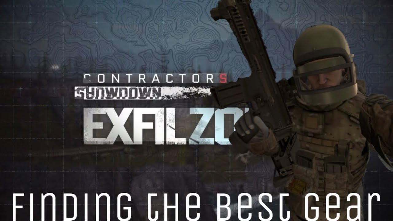 Contractors exfil zone best gear just sitting there 