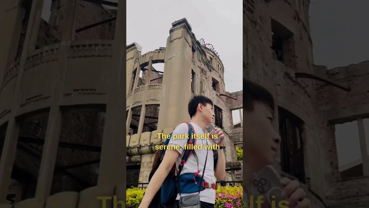 Hiroshima Peace Memorial Park Tour | Atomic Bomb Dome | Japan Vlog 🇯🇵🥺🥺 #japan #nuclearban