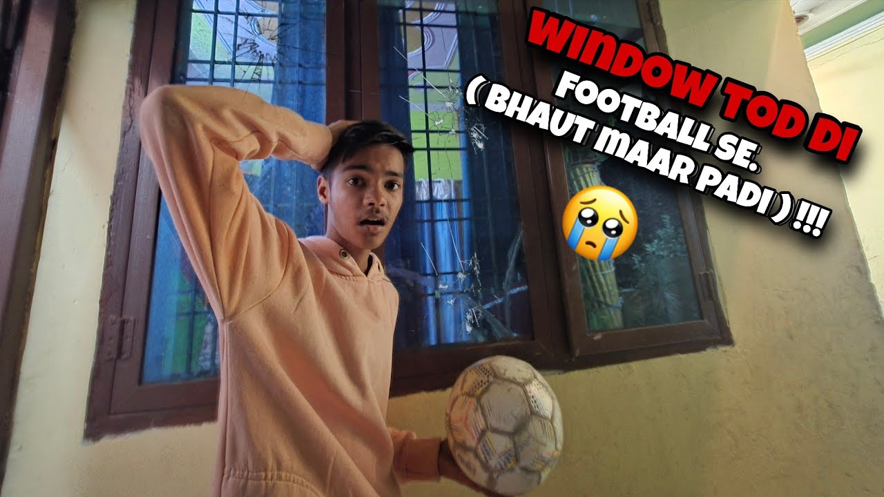 Football se shisha tut gya 😰