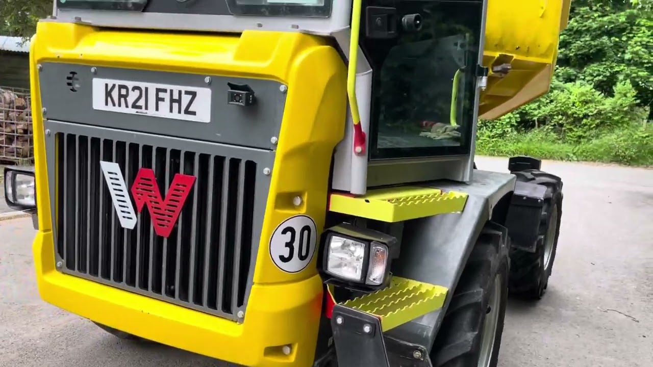 Wacker Neuson DV60 Dual View Cab Cabbed Dumper Walk Around For Sale