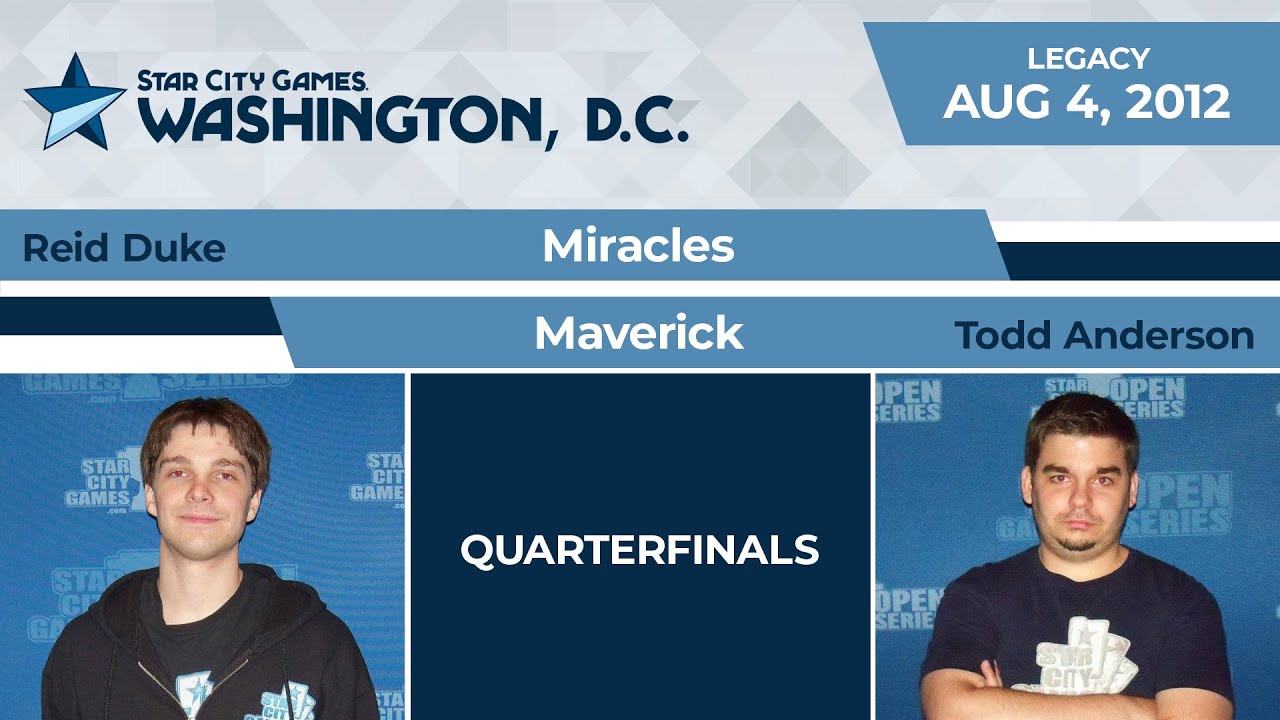 SCGDC: Quarterfinals - Reid Duke vs Todd Anderson | Legacy