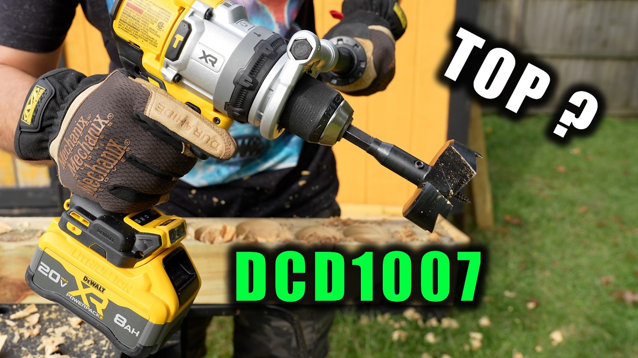 Лучший из лучших? DeWALT DCD1007 - обзор и тест ударной дрели-шуруповерта от DeWALT