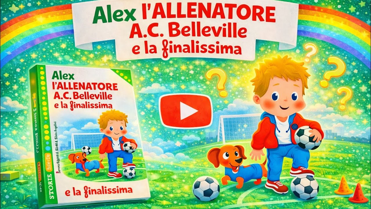 LETTURA PER BAMBINI ⚽ Alex l’allenatore A.C. Belleville e la finalissima | Storie a Belleville ⚽️