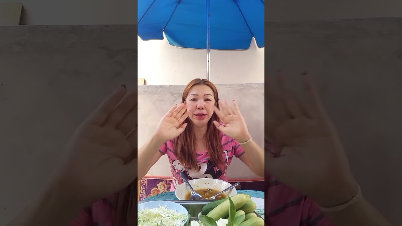 กินขนมจีนด้วยกันค่ะแซ่ยมาก #ขนมจีน