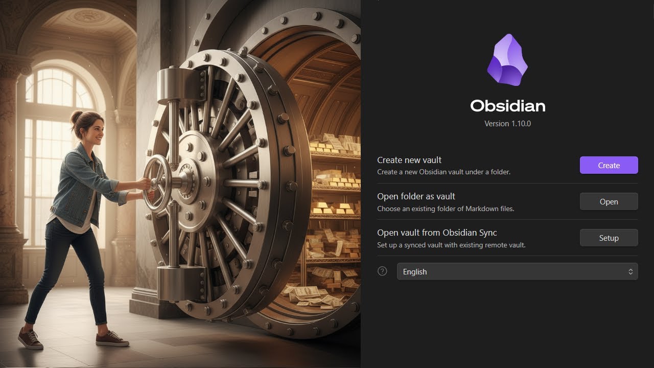 Working with Vaults in Obsidian