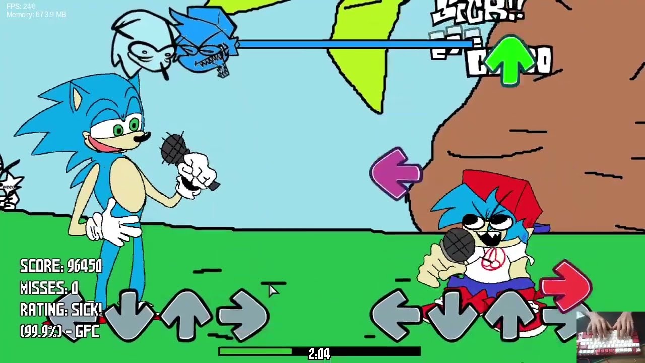 [FNF]VS.Documic.TXT mod  BLUE POKEMON ENCORE FC!!