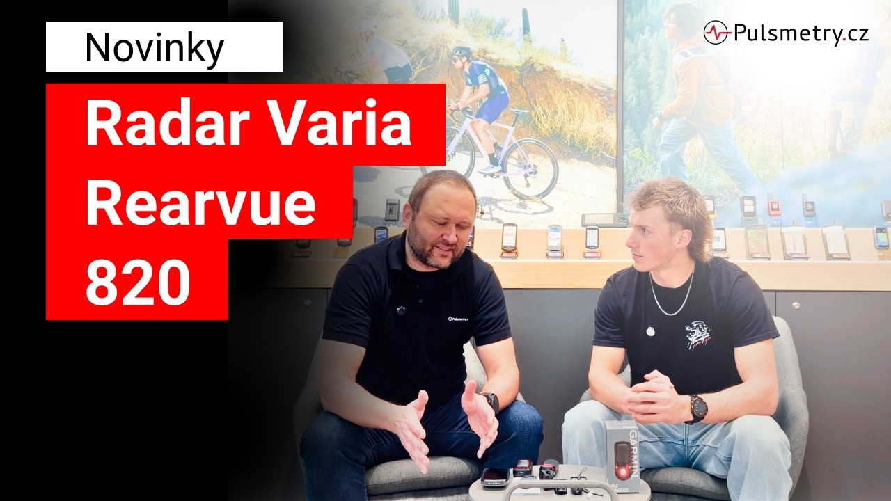 RADAR VARIA REARVUE 820: GARMIN OPĚT MĚN&Iacute; PRAVIDLA HRY 🚴&zwj;♂️⚡