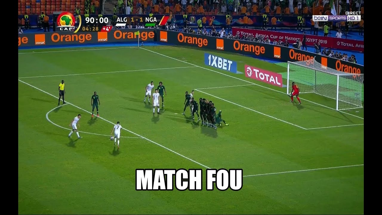 Algérie vs Nigéria (2-1) can 2019 . présentateur du BEIN SPORTS  pleure de joie .