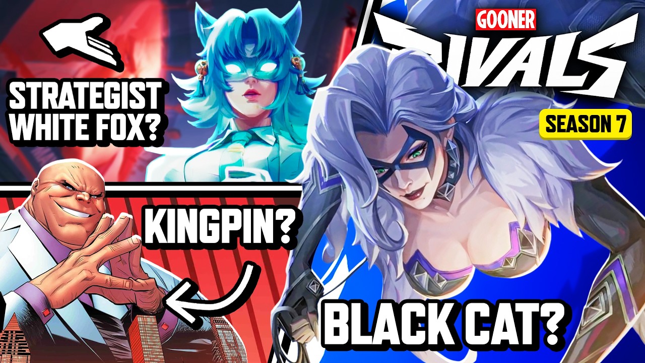 NEW SEASON 7 MARVEL RIVALS WHITE FOX ABILITIES, SKINS AND GAME UPDATES ARE INSANE!