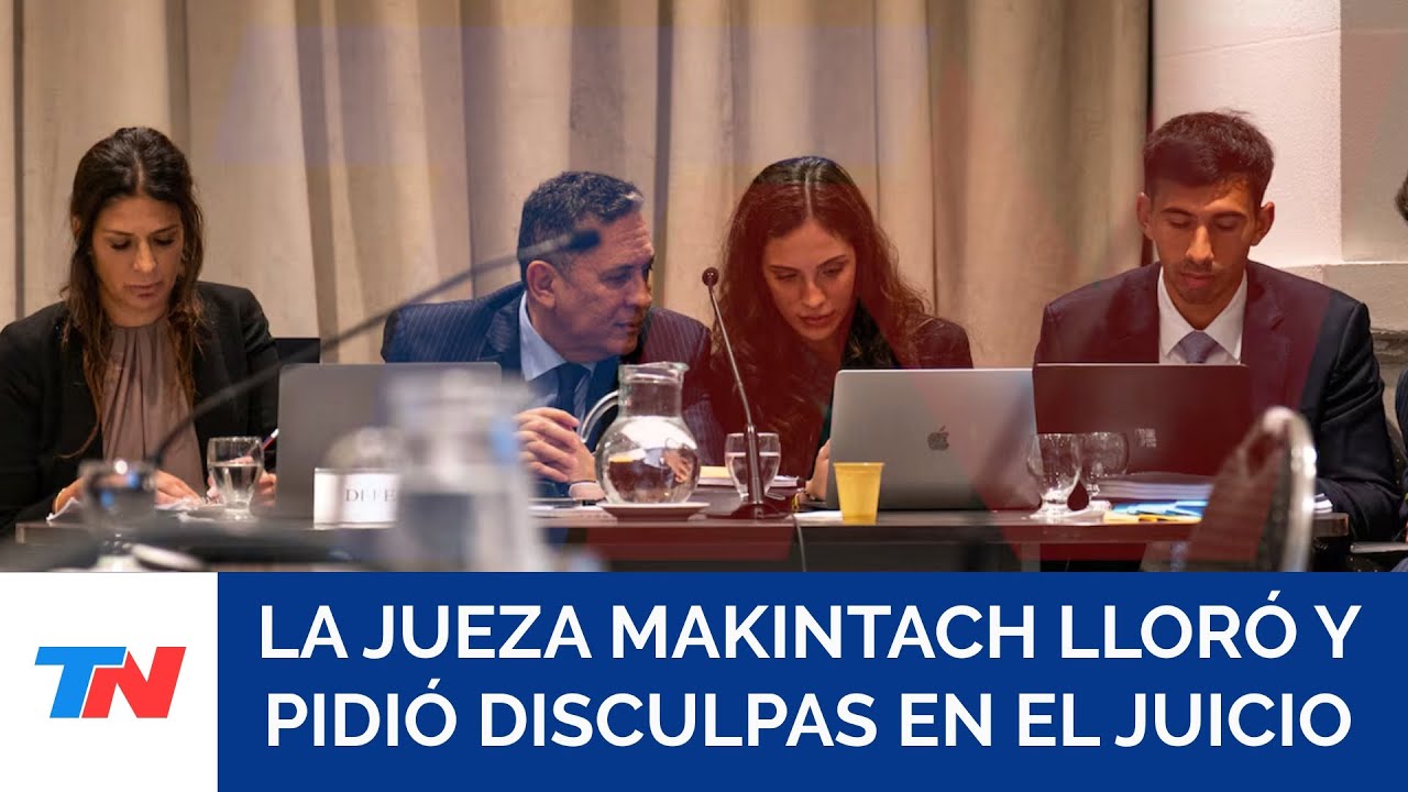 La Jueza Makintach llor&oacute; y pidi&oacute; disculpas en el juicio pol&iacute;tico en su contra