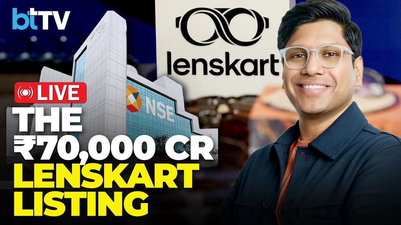 Lenskart Debuts On NSE | ₹70,000-Cr Valuation Amid Scrutiny & Falling GMP