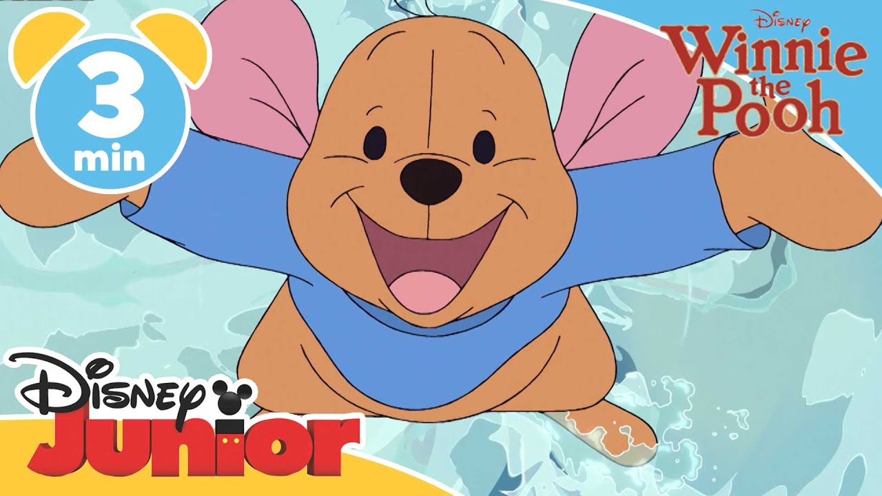 The Mini Adventures of Winnie the Pooh | Roo and Lumpy | @disneykids