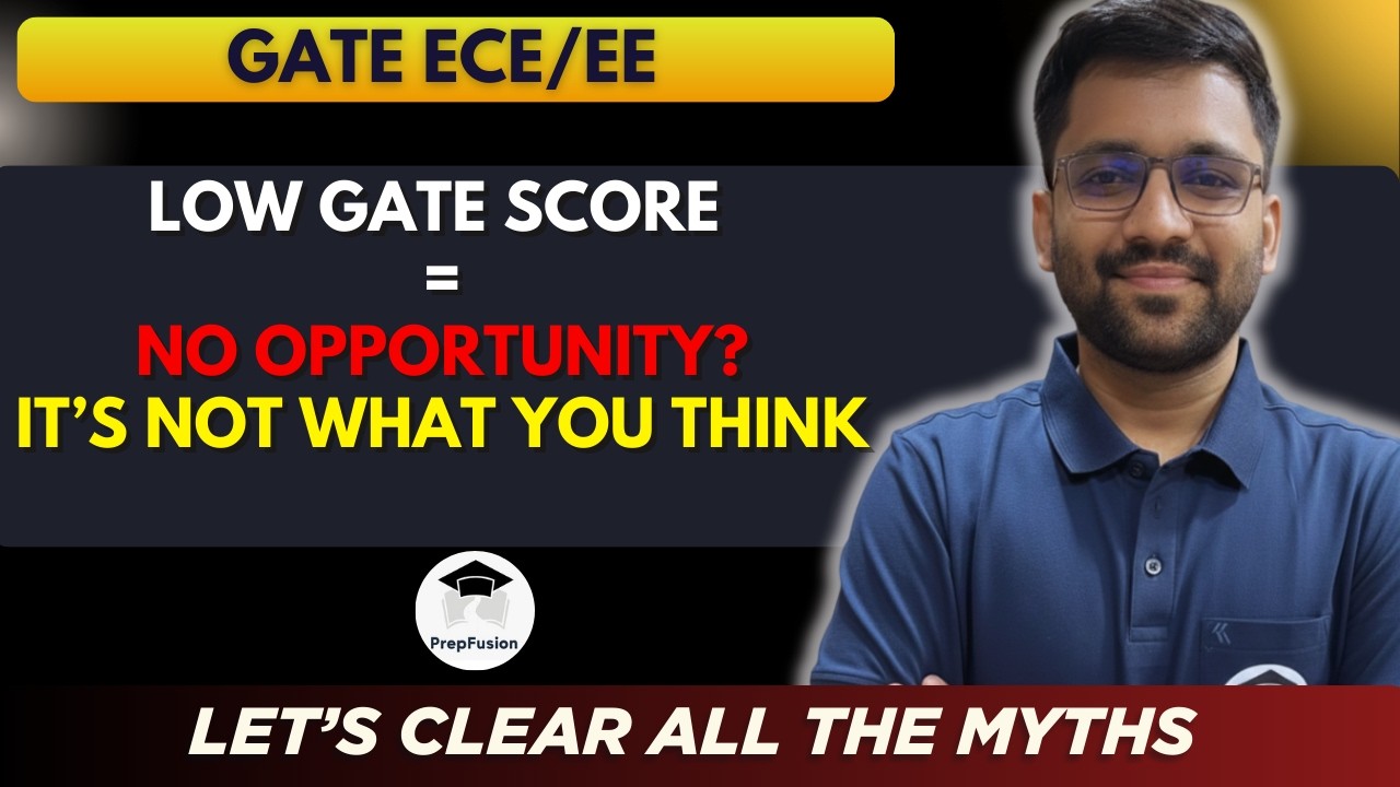 🔥Opportunities at Low GATE Score || PrepFusion