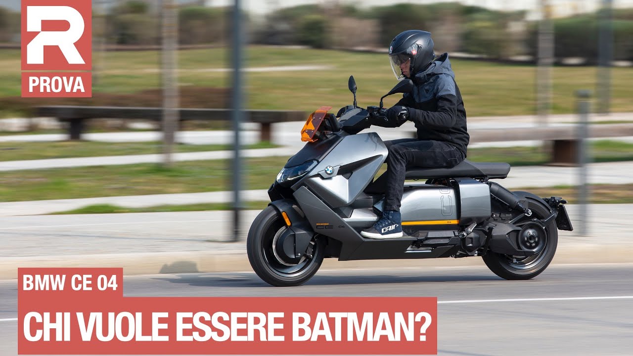 BMW CE04 - PROVA - In sella allo scooter elettrico più incredibile che ci sia