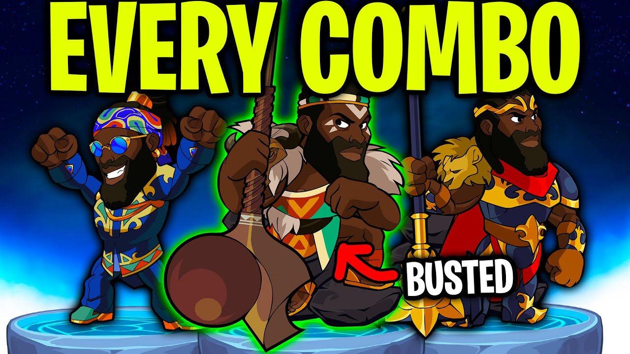 ВСЕ комбо короля Зувы, которые вам нужно знать в Brawlhalla