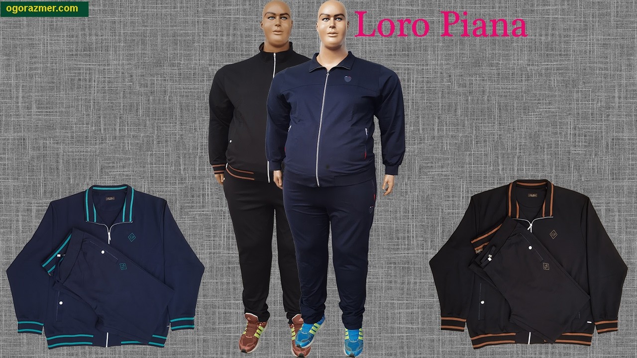 Loro Piana большой размер спортивный костюм.