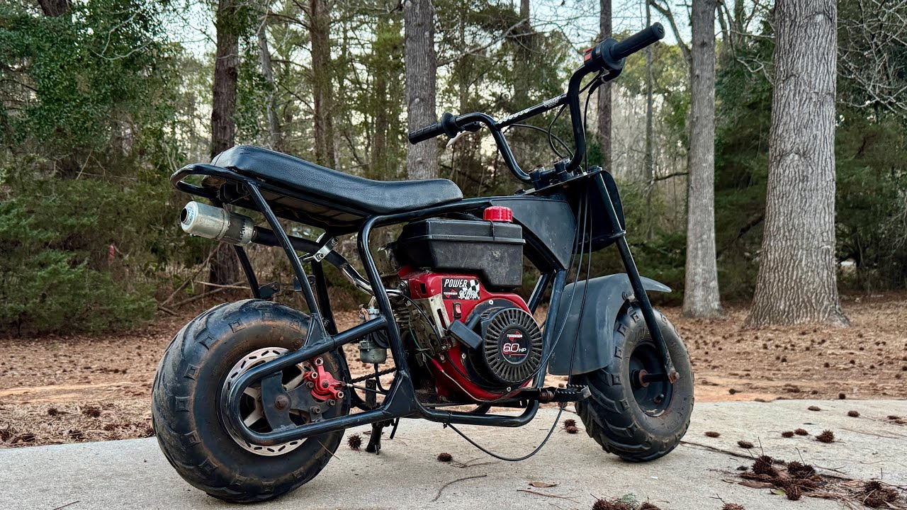 Monster Moto Tecumseh 6HP Engine Swap! It’s FAST!
