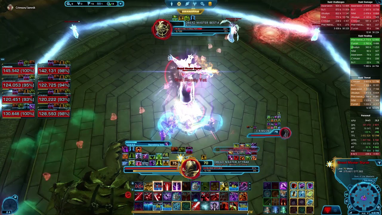 POLSKA GILDIA - BANE EMPIRE! DREAD COUNCIL - DREAD PALACE  - MASTER OPERATION -  TANK POV -LAST BOSS