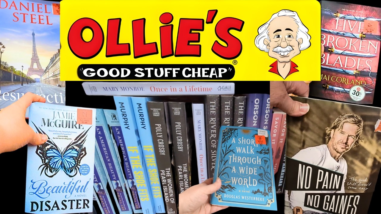Ollie's Bargain Outlet New Novels! Bargain Books at Great Prices!