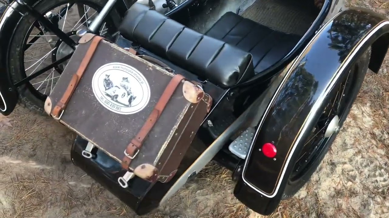 Wózek boczny STOYE/sidecar awo z koszem