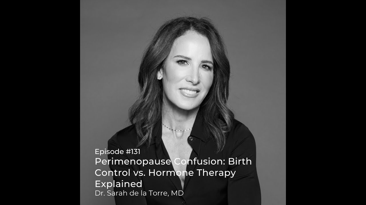Perimenopause Confusion: Birth Control vs. Hormone Therapy Explained
