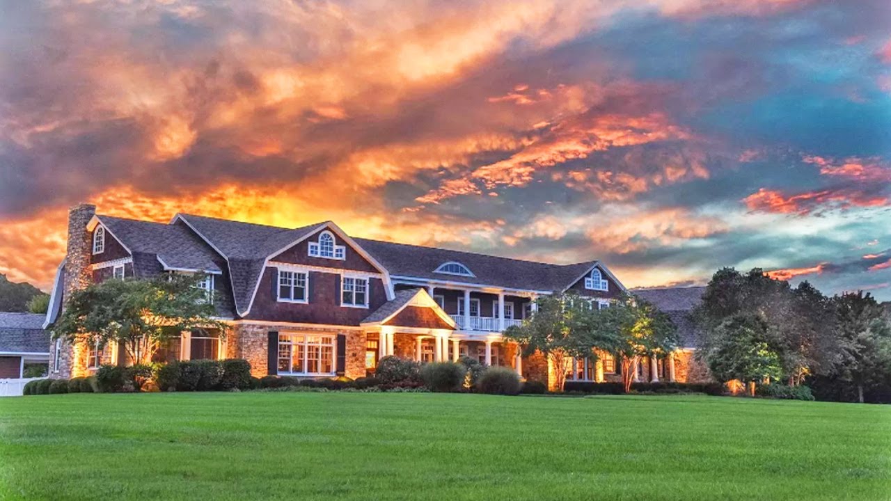 Luxurious mansion in Delaware state worth $ 4,750,000. Tour of the house from the inside.