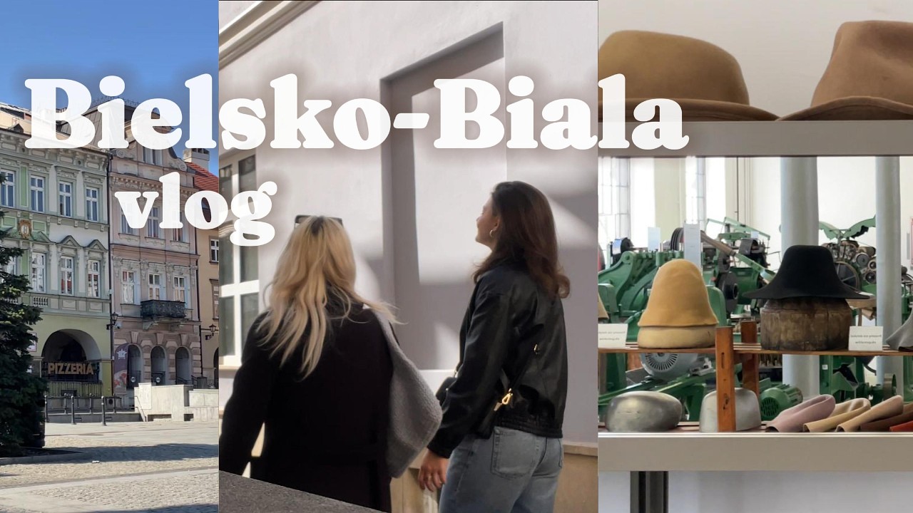 BIELSKO-BIAŁA vlog🌤️ small Vienna in Poland (Sułkowski Castle, Old Factory..)