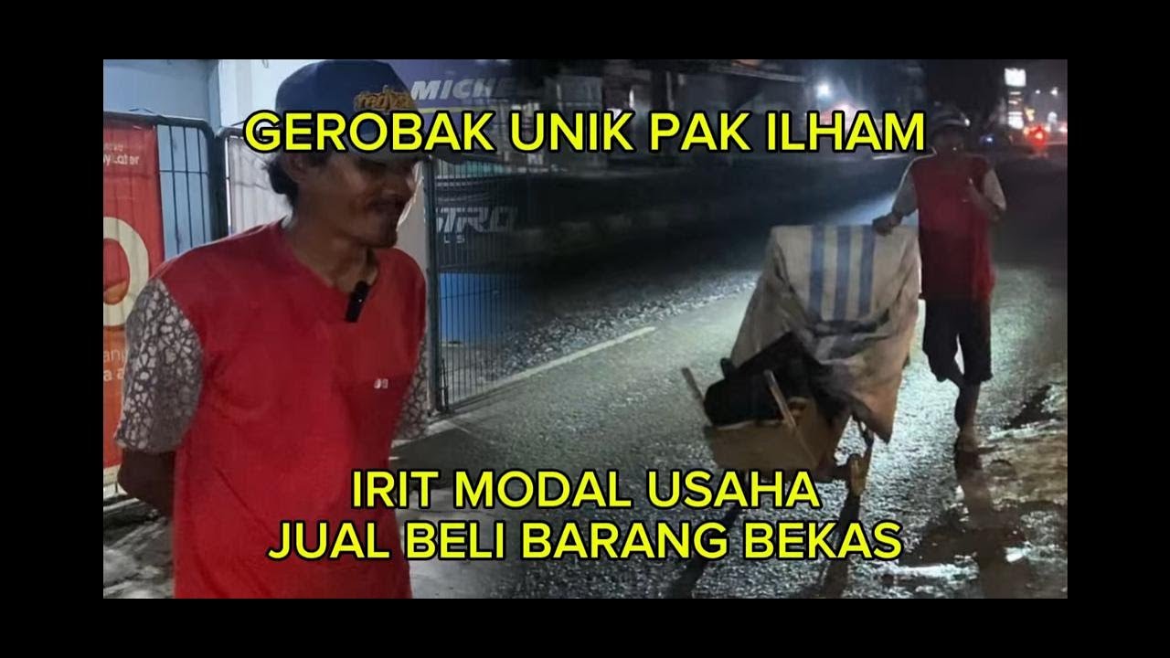 BIAR GAK CAPEK GENDONG HASIL PULUNGAN | GEROBAK LANGKA & UNIK BUATAN PAK ILHAM