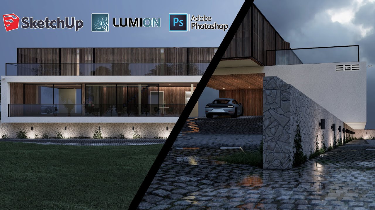 Lumion 11-Mimari Görselleştirme I Render