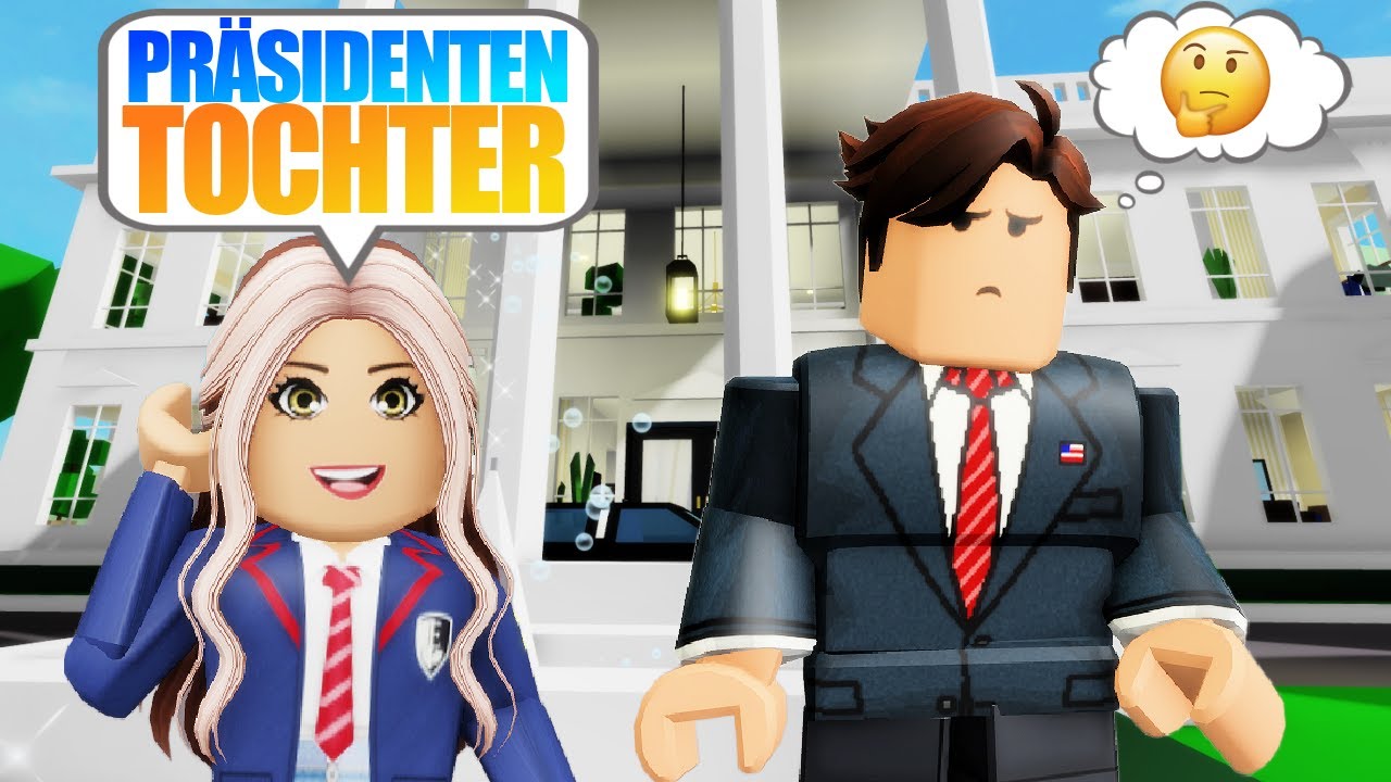ich bin die TOCHTER 💁🏻&zwj;♀️ des PR&Auml;SIDENTEN 🤵🏻&zwj;♂️ von BROOKHAVEN 🏡 Roblox Roleplay Story