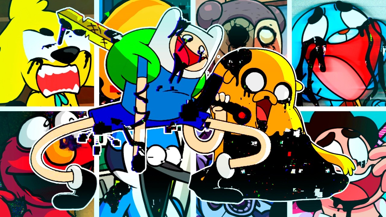 SUFFERING SIBLINGS V3 but Every Turn a Different Character Sings🎙 (FNF Suffering Siblings BETADCIU)