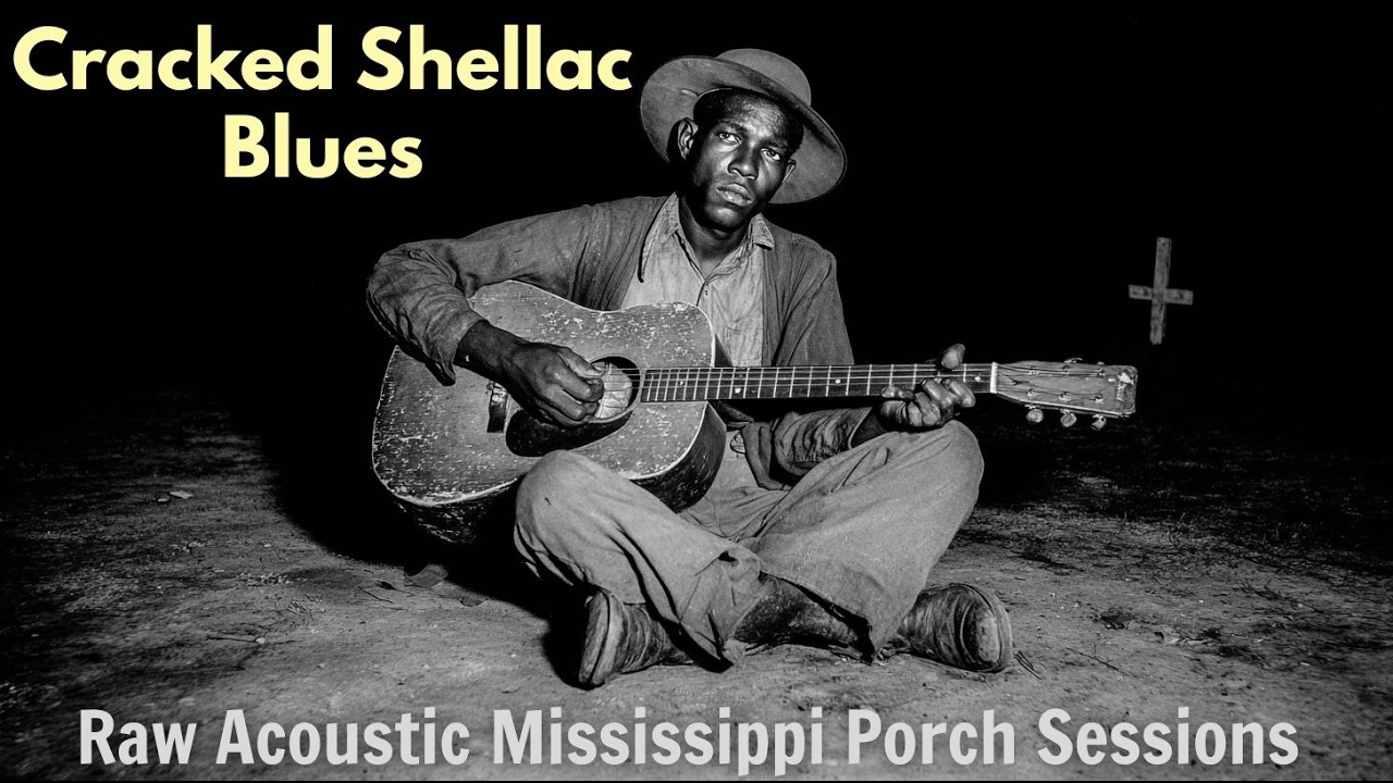 Cracked Shellac Blues | Delta Blues Full Playlist | Raw Acoustic Mississippi Porch Sessions