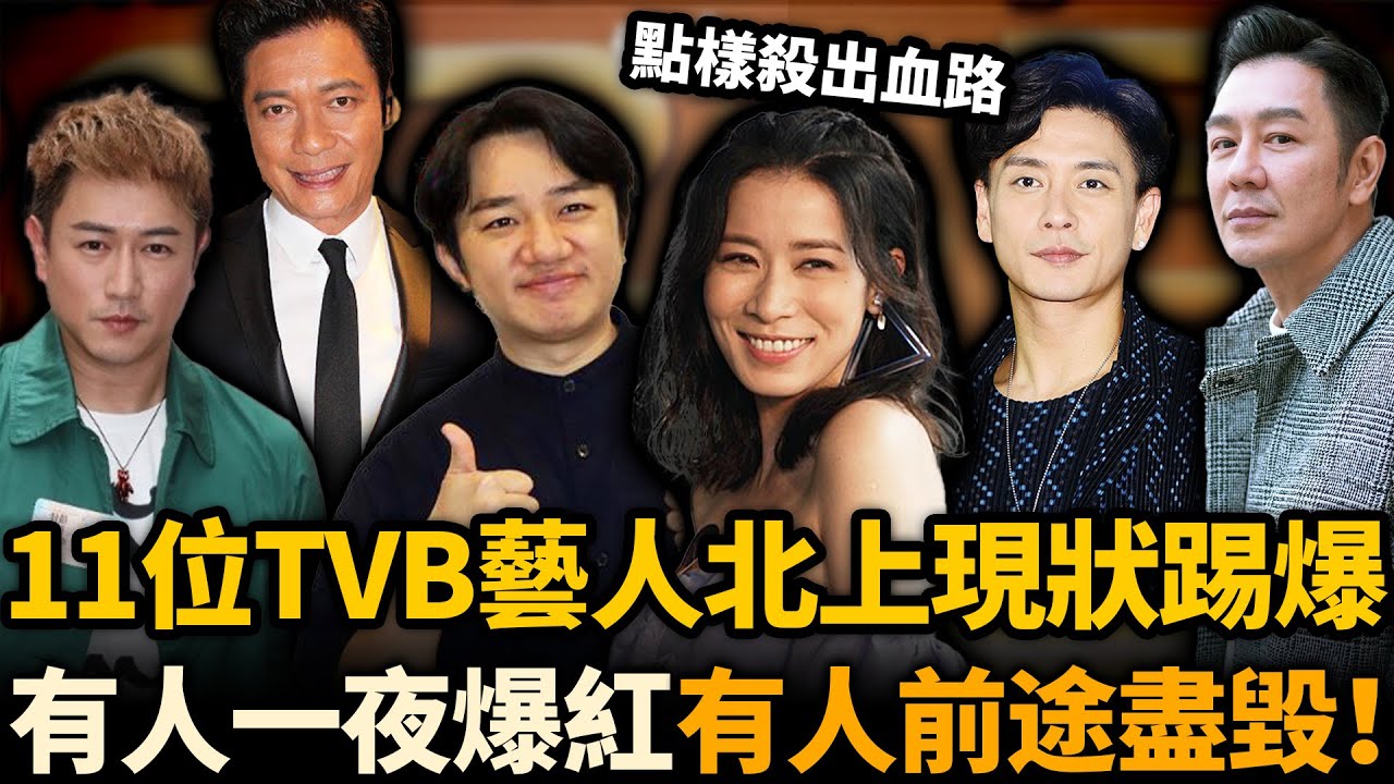 TVB北上發展嘅11位藝人！有人一夜爆紅，有人離開後查無此人！佢哋點樣喺內地殺出血路？又點樣淪落到前途盡毀！？#TVB #藝人北上 #佘詩曼 #黃宗澤