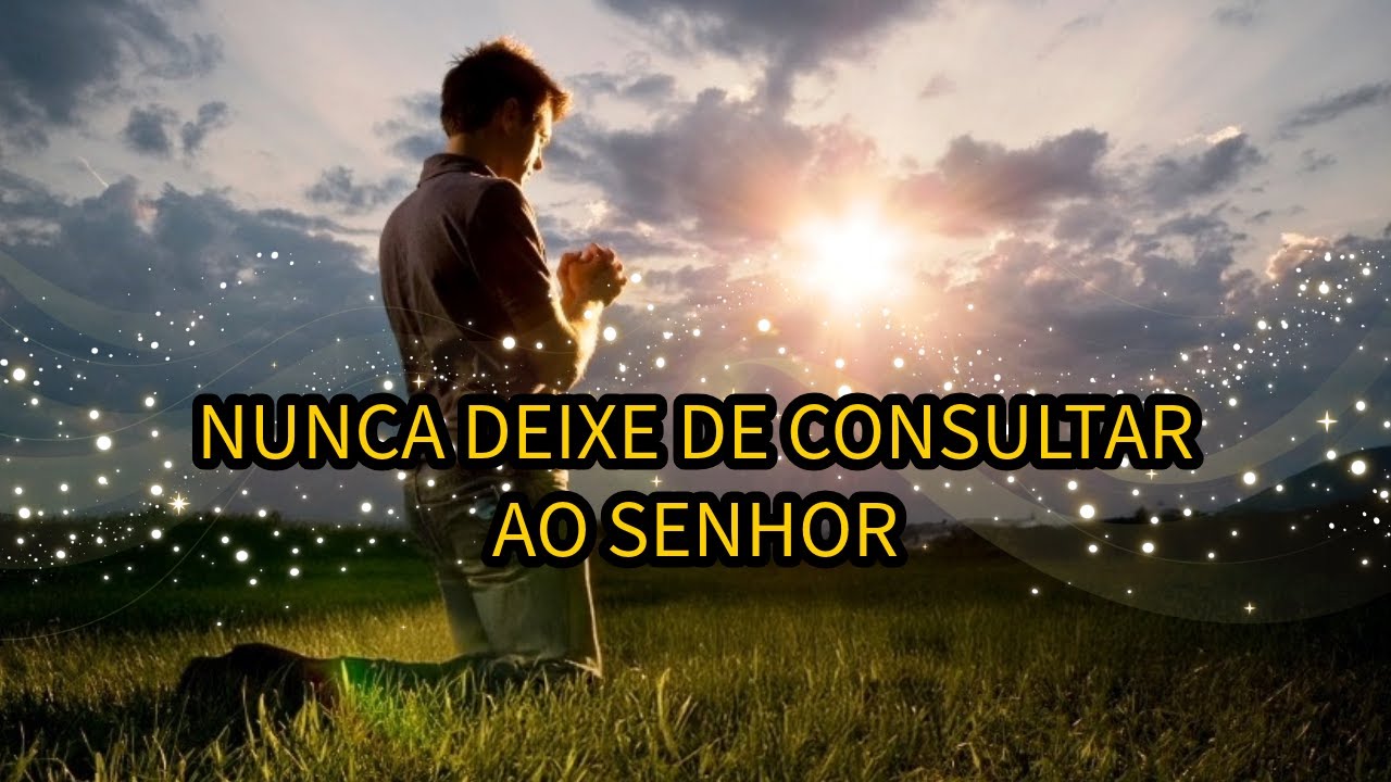 ANTES DA DECISÃO PERGUNTE A DEUS O QUE FAZER!