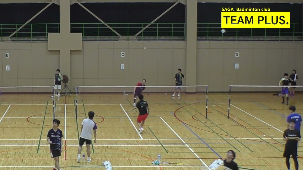 2023.6.18　櫻井拓海(シャトラーズ)・山下洋平(TEAM PLUS.)　TEAM PLUS.CUP第28回シングルスランキングサーキット大会
